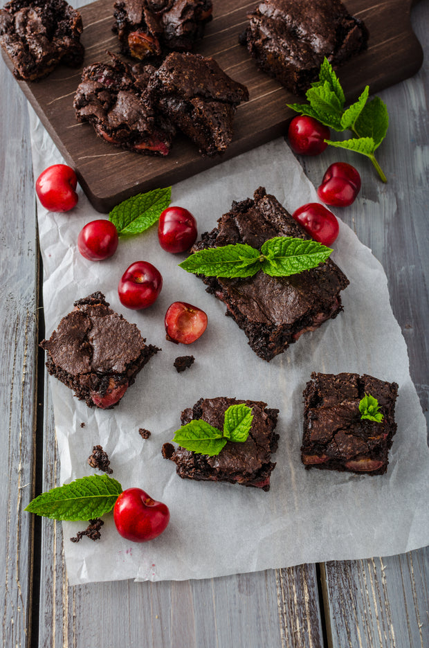 Cherry Chocolate Brownie - Veez Decadent Brownies