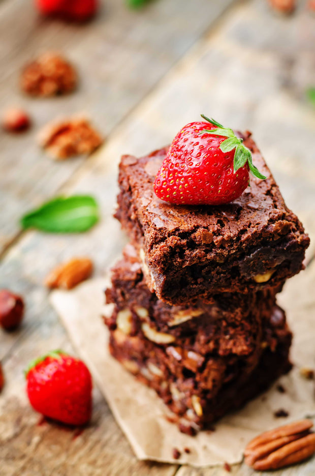Chocolate Walnut - Veez Decadent Brownies